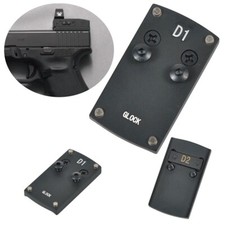Pistol Mount Plate Base Red Dot Sight For Glock 17 19 22 23 26 27 Taurus G3C