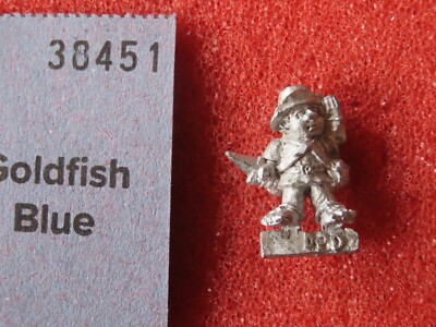 Citadel C11 Halflings Adam Militia Hobbits Games Workshop Metal Figure 1985 GW