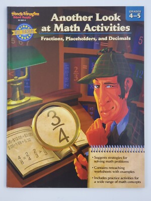 Placeholder Frame Primary Math Another Look at Math Activities Fractions Placeholders Decimals 2010 ...