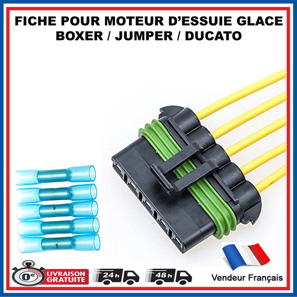 Reparatursatz Motor Scheibenwischer Vorne FüR Boxer Jumper Ducato 1340683080-image