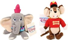 DISNEY DUMBO TIMOTHY BEAN BAG PLUSH SET W/ TAGS
