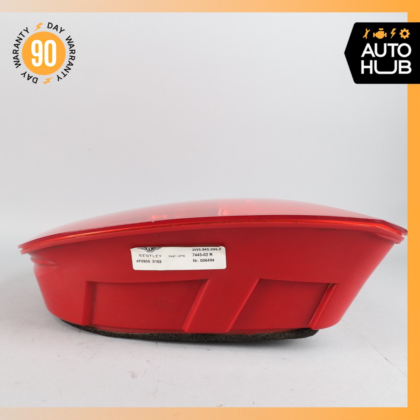 06-13 Bentley Continental Flying Spur Right Side Tail Light Lamp OEM 53k