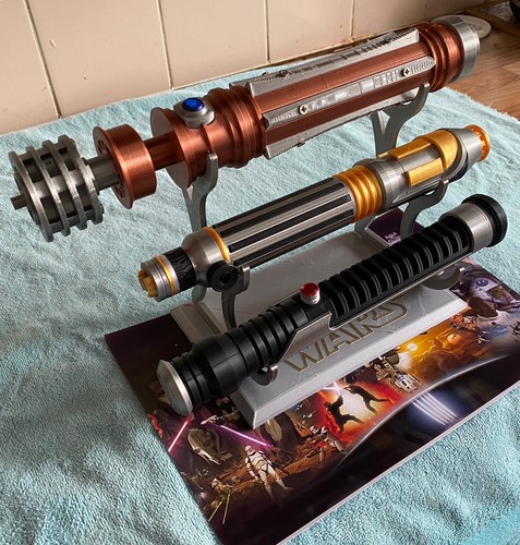 Lightsaber Stand Display 3D Printed 3 Tier - Picture 6 of 6