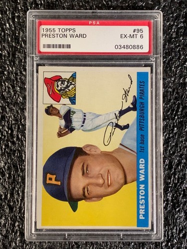 1955 Topps Preston Ward #95 card