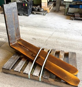 Cascade Forks For Combilift X98F, 60"Long, 7" Wide, 2" Thick