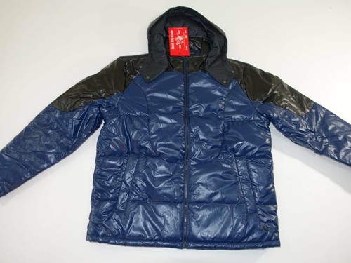 True Religion Men's Shiny Puffer Jacket 