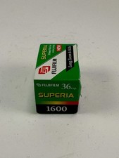 Fuji Fujicolor FUJIFILM Superia 1600 expired 35mm color film roll 36 exposures