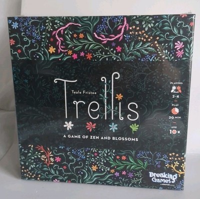 Trellis Board Game a Game of Zen and Blossoms by Breaking Games