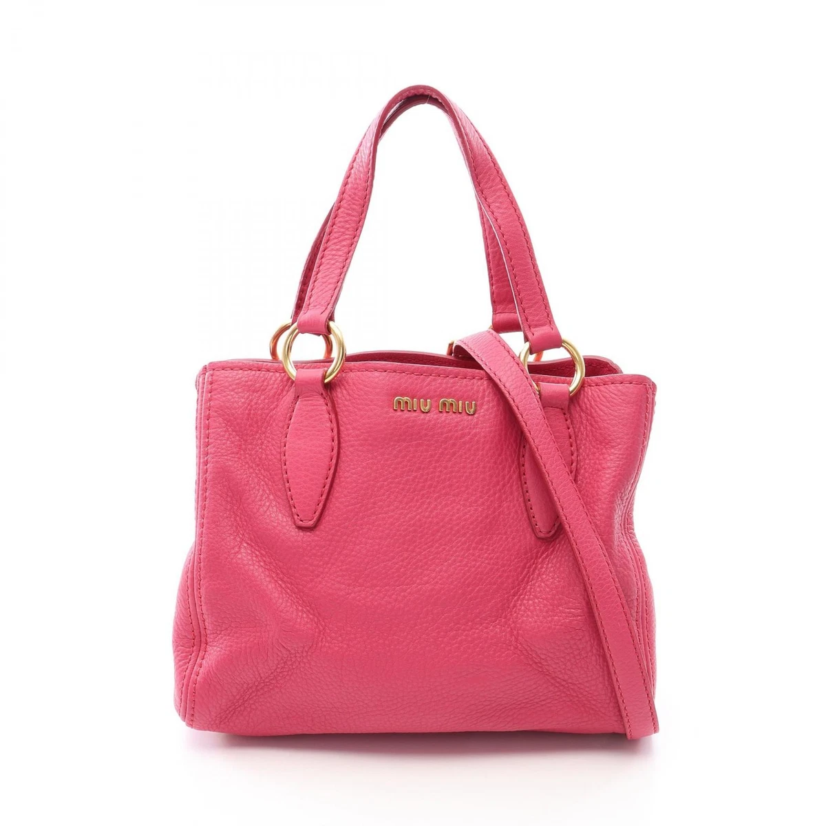 バッグ MIU MIU leather cross shoulder body bag Miu Leather Crossbody Bags for Women for sale | eBay