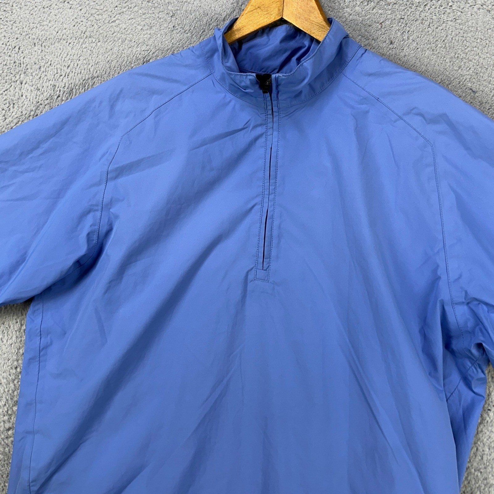 Zero Restriction Men Pullover Jacket Large Blue Q… - image 1
