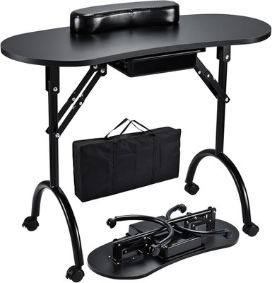 Professional Foldable & Portable Manicure Table Nail Technician Desk Workstation