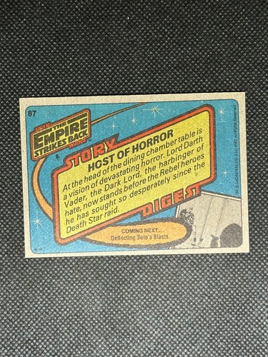 1980 Topps Star Wars Cards Empire Strikes Back Series 1 - You Pick #1 - #132 - Picture 177 of 267