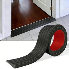 Threshold Ramps for Doorways, SelfAdhesive Rubber Ramp for Door Threshold, Ad...