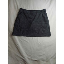 Columbia Omni-Freeze Advanced Cooling Skort Grey Crosshatch Size 6 Activewear