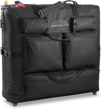 Saloniture Universal Carry Case for Massage Table, Professional Carrying Bag wit