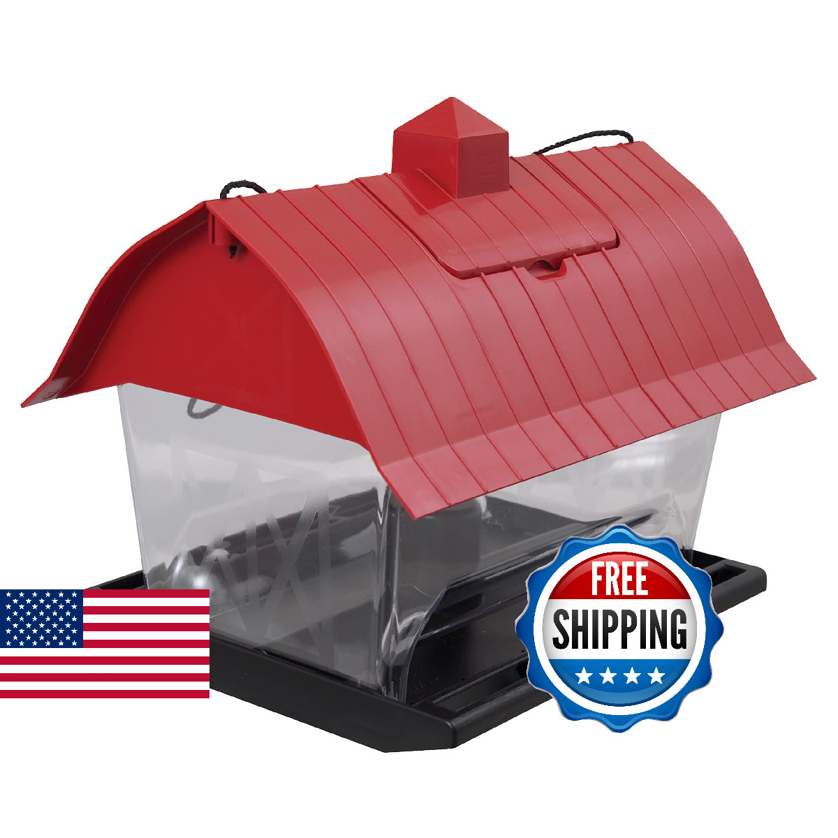 , 4.5-pound Capacity Bird Feeders