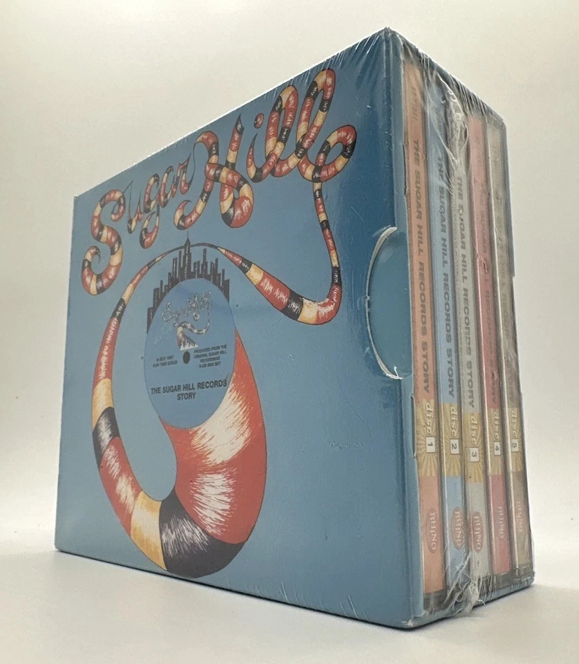 The Sugar Hill Records Story 5XCD + 31 Page Book 55 Extended Tracks SEALED🆕 - Image 2 of 4