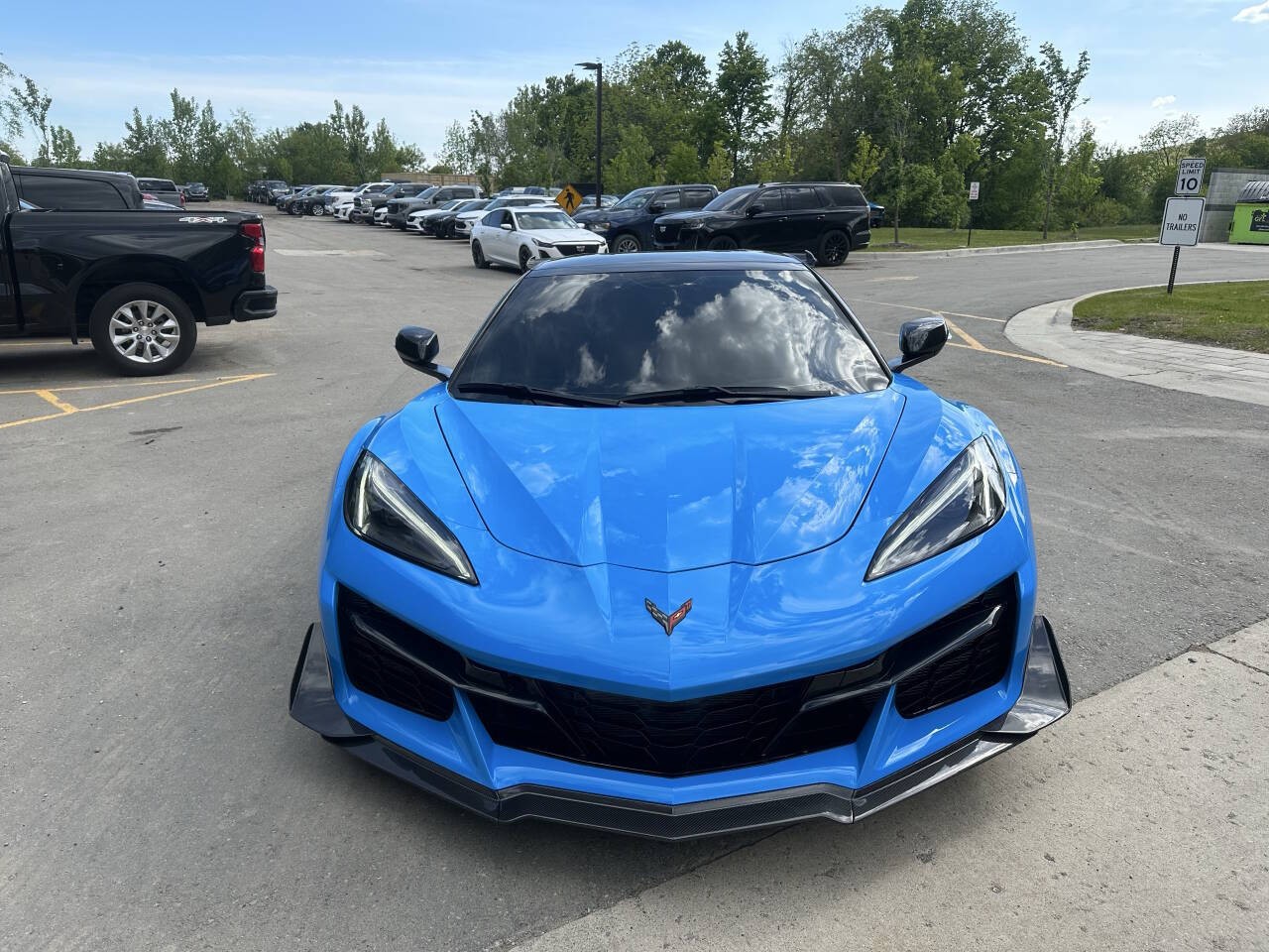 2023 Blue Chevrolet Corvette   | C8 Corvette Photo 3
