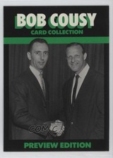 1992 Card Collection Preview Edition Bob Cousy Stan Musial #9 HOF 0q3