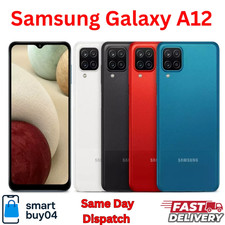 New Samsung Galaxy A12 64GB Unlocked Android SmartPhone All Colours Pristine A+