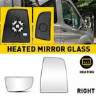 Mirror Glass Upper&Lower Passenger Right for RH Side Ford Transit Van 150 350 HD