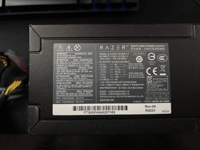Razer Core x Power Supply Unit 650w Working Condition Used