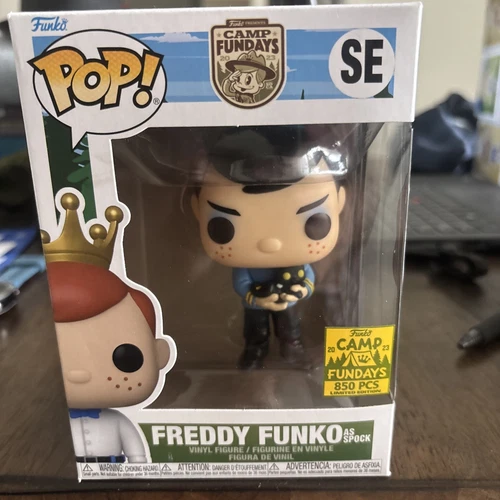 Freddy Funko As Spock SDCC 2023 Camp FunDays Exclusive LE 850
