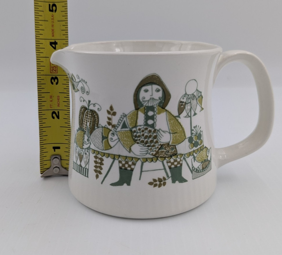 Market by Figgjo Norway Ceramic Pitcher Jug 16 oz.