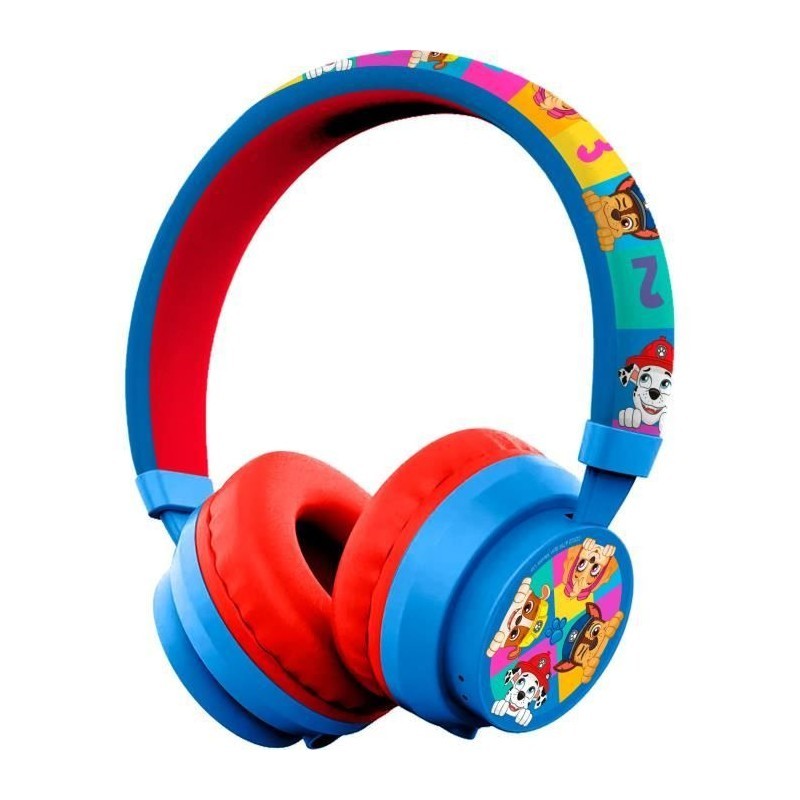 Casque audio enfant KIDS LICENSING PW19914 sans fil Bluetooth bleu