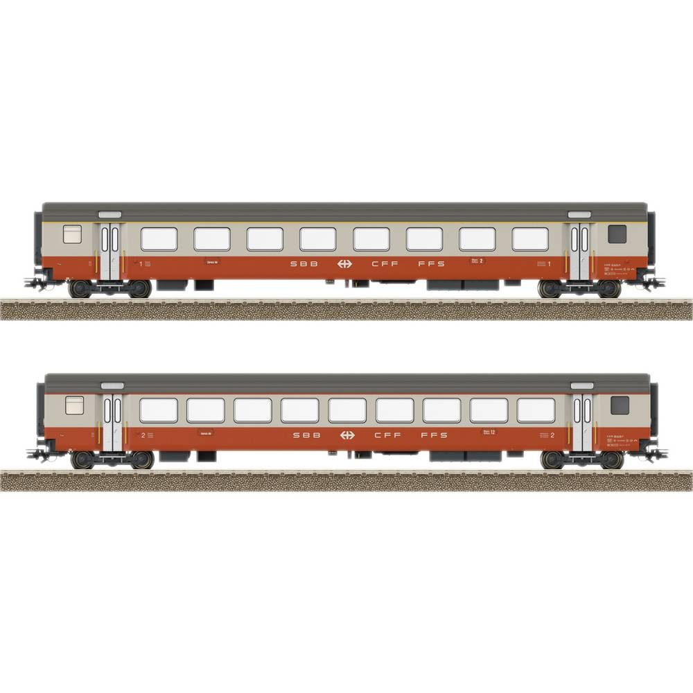 Coffret TRIX H0 23691 de voitures voyageurs Swiss Express HO
