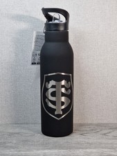 🏉 Gourde Isotherme Stade Toulousain Noire 500 ml – Neuve avec Paille – Rugby