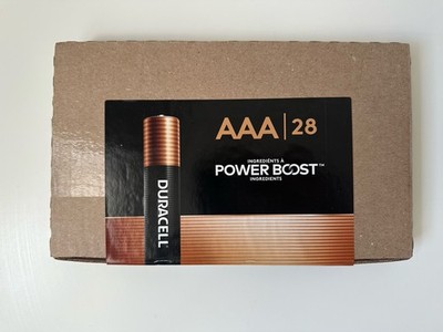 Duracell AAA Alkaline Power Boost Single Use Batteries 28-Pack AAA Battery