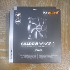 be quiet Shadow Wings 2 120mm PWM Rifle Bearing Case Fan 1100 RPM 38.5 CFM