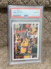 1997 Topps Kobe Bryant PSA 10 GEM MT #171 Second Year Lakers