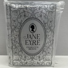 Jane Eyre Acrylic Book Vase Clear Book-Shaped Floral Vase Literary Gift