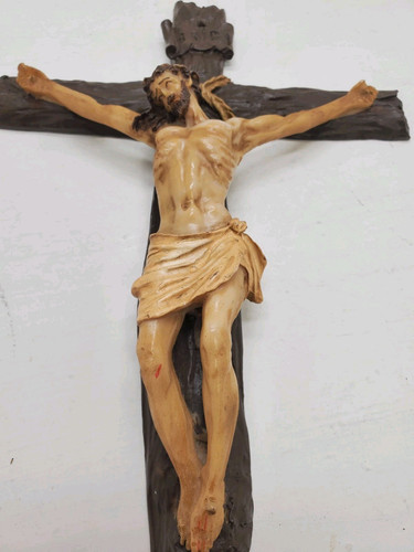 INRI Kruzifix Jesus Christus Wandkreuz Haus religiöse Deko - Bild 5 von 9