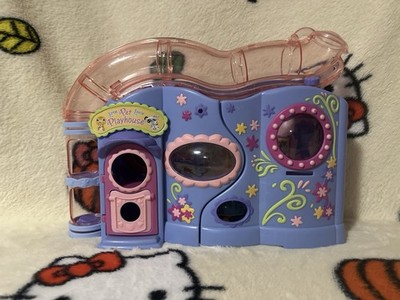 Littlest Pet Shop Join Our Playhouse Purple & Pink Carry Case Playset 2004