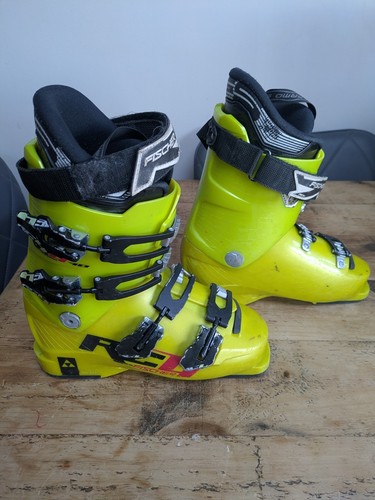 Fischer Soma Tec RC4 Alpine Skiboots - Size 283mm EU 44 - Yellow - Picture 1 of 7
