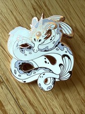 Pearl Dragon Enamel Pin: UKIYO-E HEROES