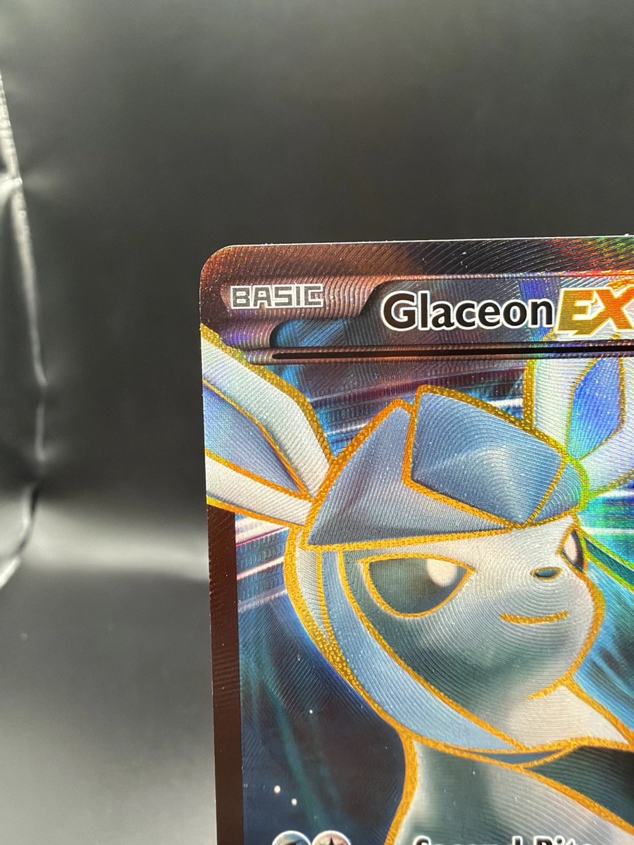 Pokémon TCG Glaceon EX 116/124 Fates Collide Holo Full Art Ultra Rare 116/124 NM