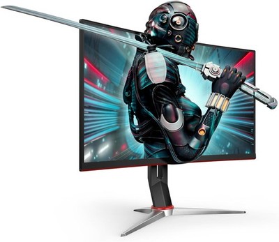 Brand New AOC CQ27G2 27'' Super Curved Frameless Gaming Monitor QHD 2K 144Hz