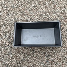 Calphalon 8.5” Gray Non-Stick Loaf Baking Bread Pan Heavy Rolled Edge