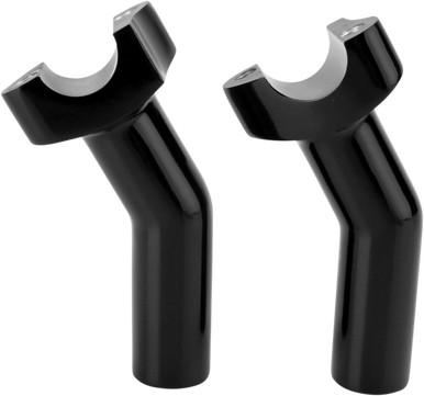 Drag Specialties 4-1/2'' Pullback Risers Black 241606