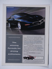1994 Pontiac Firebird Formula Vintage Original Print Ad