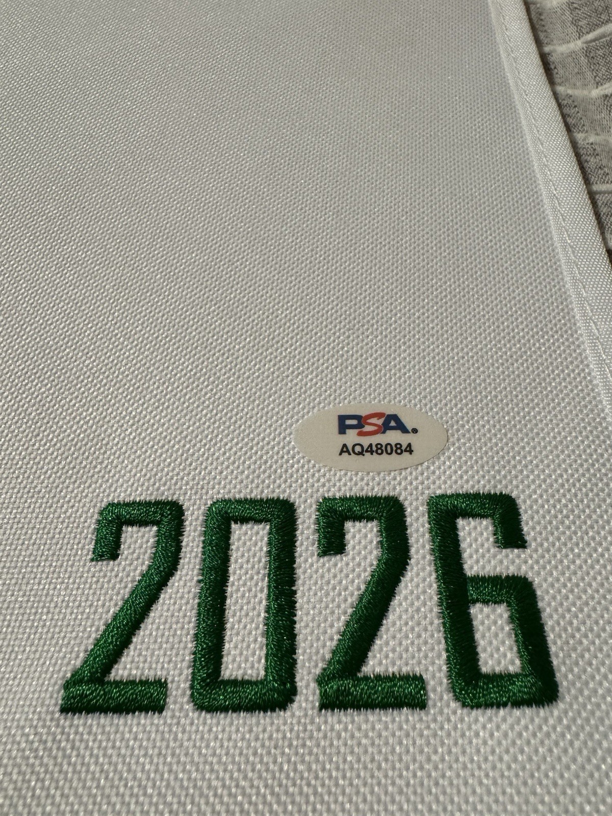 Scottie Scheffler Signed Autographed 2026 Waste Management 16 Flag PGA PSA/DNA view 3