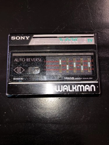 VINTAGE Sony Walkman Cassette Player Equalizer WM-F80