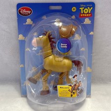 Pixar Toy Story 6" BULLSEYE Horse Posable Legs w/ Saddle Figure Disney Store New