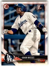 Johan Mieses 2018 Bowman Prospects #BP19 Los Angeles Dodgers