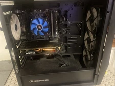 iBuyPower Pro Gaming Desktop SlateMR 215a AMD Ryzen 5 5600g, 3.9 GHz, 32GB RAM