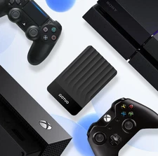 External Hard Drive 1 TB Storage Expansion Mobile HDD USB 3.0 PC, X-box, Mac